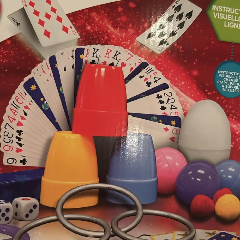 Discovery Box of magic - over 50 tricks NEW